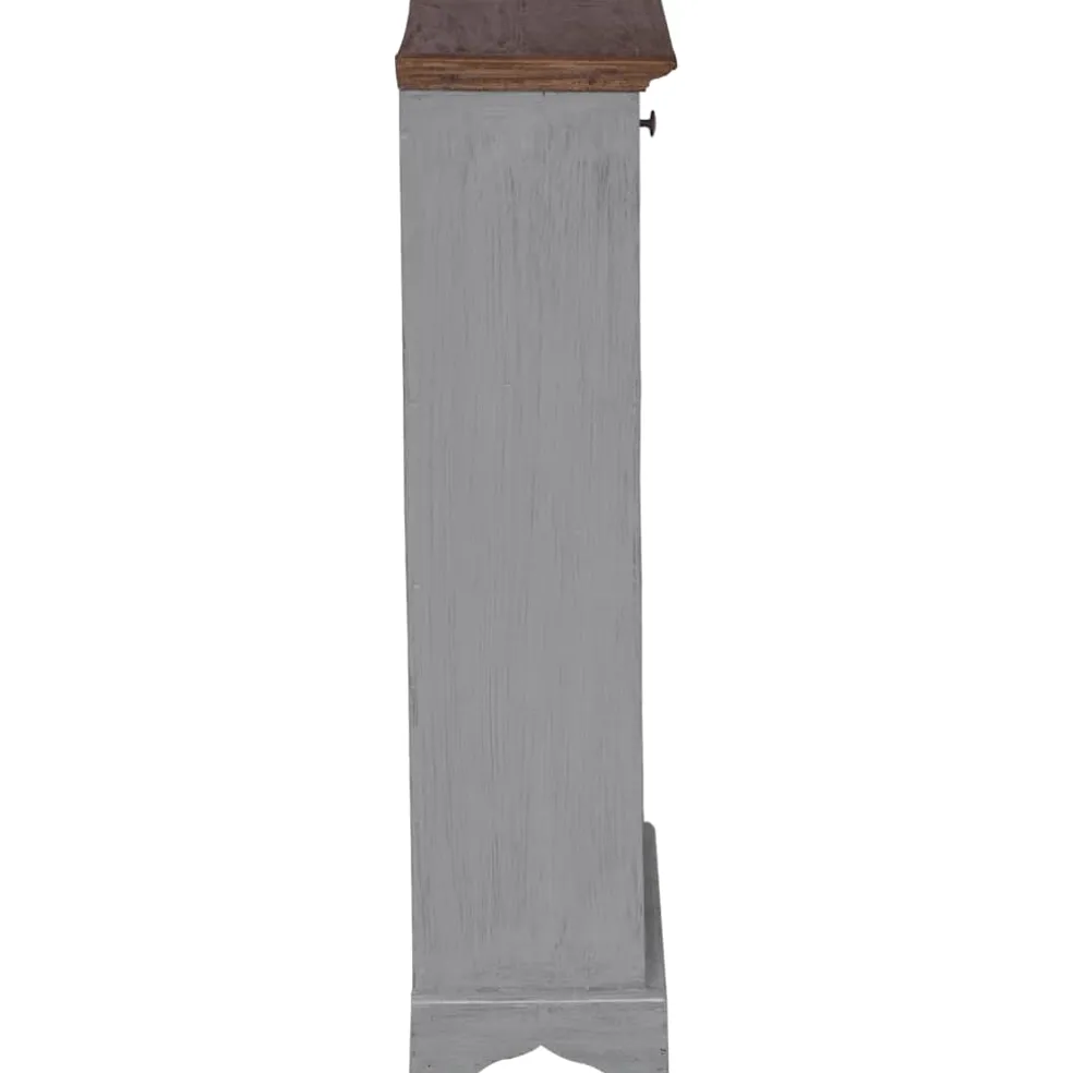 vidaXL Wijnrek 55x23x85 cm massief mahoniehout
