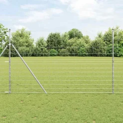 vidaXL Wilde Hek Warm Verzinkt 1000 x 150 x 0,18 cm IJzer