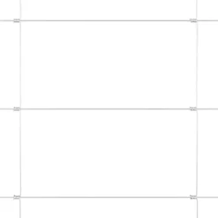 vidaXL Wilde Hek Warm Verzinkt 1000 x 120 x 0,18 cm IJzer