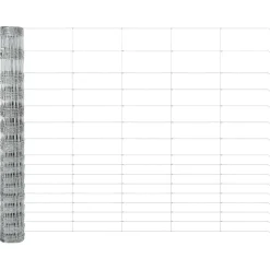vidaXL Wilde Hek Warm Verzinkt 1000 x 120 x 0,18 cm IJzer