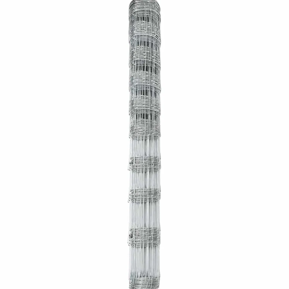 vidaXL Wildhek 1000 x 120 x 0,18 cm IJzer Warm Verzinkt