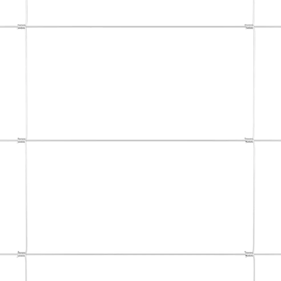 vidaXL Wildhek 1000 x 120 x 0,18 cm IJzer Warm Verzinkt