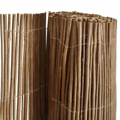 vidaXL Wilgen Schutting 120 x 300 cm Wilg Naturel