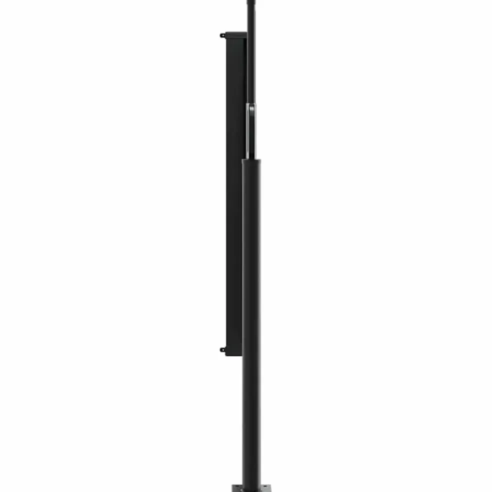 vidaXL Windscherm uittrekbaar 100x300 cm crèmekleurig