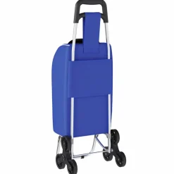 vidaXL Winkel trolley Blauw 36,5 x 46,5 x 100,5 cm Oxford stof
