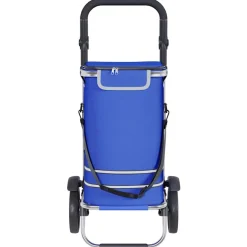 vidaXL Winkel trolley Blauw 36,5 x 46,5 x 100,5 cm Oxford stof