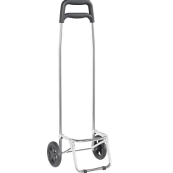 vidaXL Winkel trolley Grijs 35 x 28 x 92 cm Oxford stof