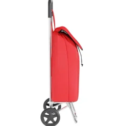 vidaXL Winkel trolley Rood 35 x 28 x 92 cm Oxford stof