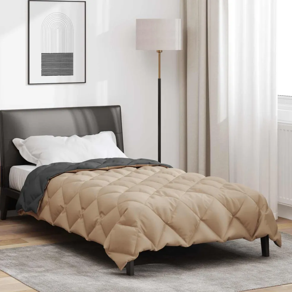 vidaXL Winter Dekbed 135 x 200 cm 450 gsm Microfiber (100% polyester)