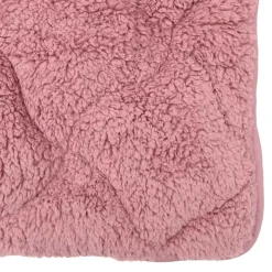 vidaXL Winter Dekbed 135 x 200 cm Winter Roze Ademend