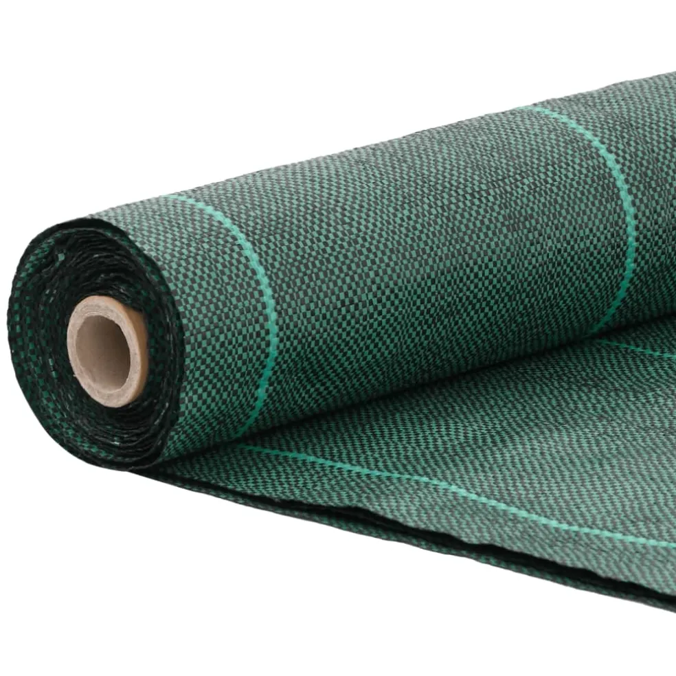 vidaXL Worteldoek 0,5x10 m polypropeen groen
