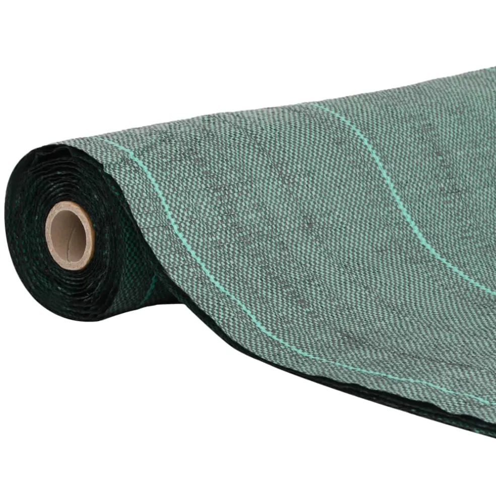 vidaXL Worteldoek 0,5x10 m polypropeen groen