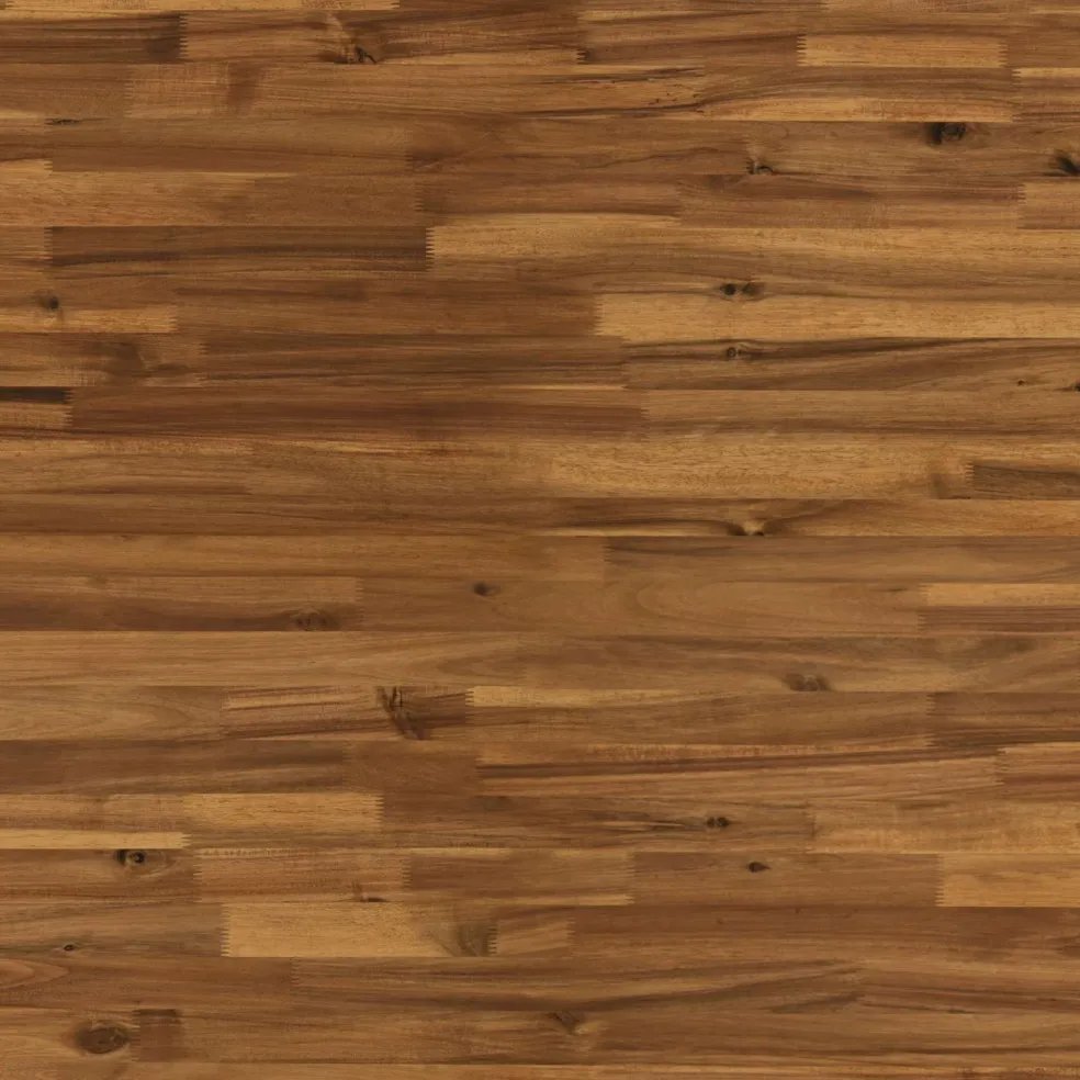 vidaXL 60 x 55 x 75 cm Massief Acaciahout Natuurlijk en Wit