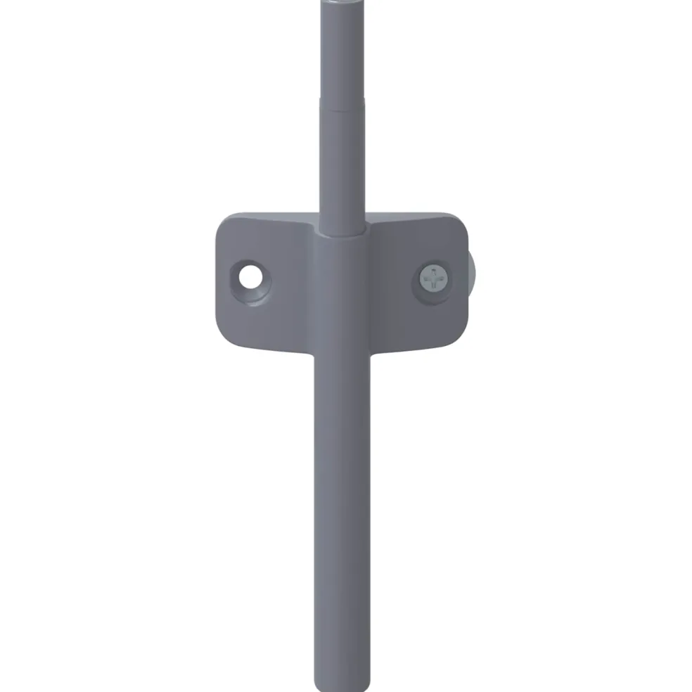 vidaXL Zachte Sluitdempers 2 st Grijs 125 x 47 x 15 mm PP