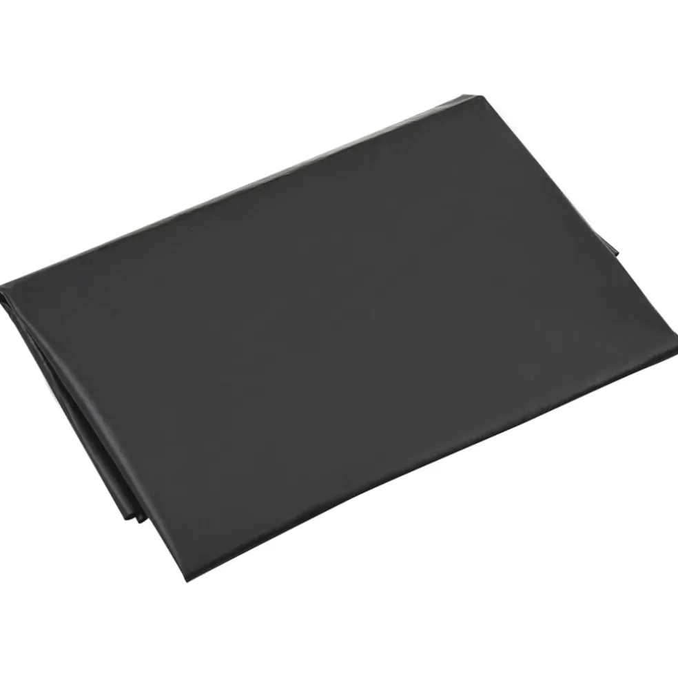 vidaXL Zandbakvoering 120x110 cm zwart