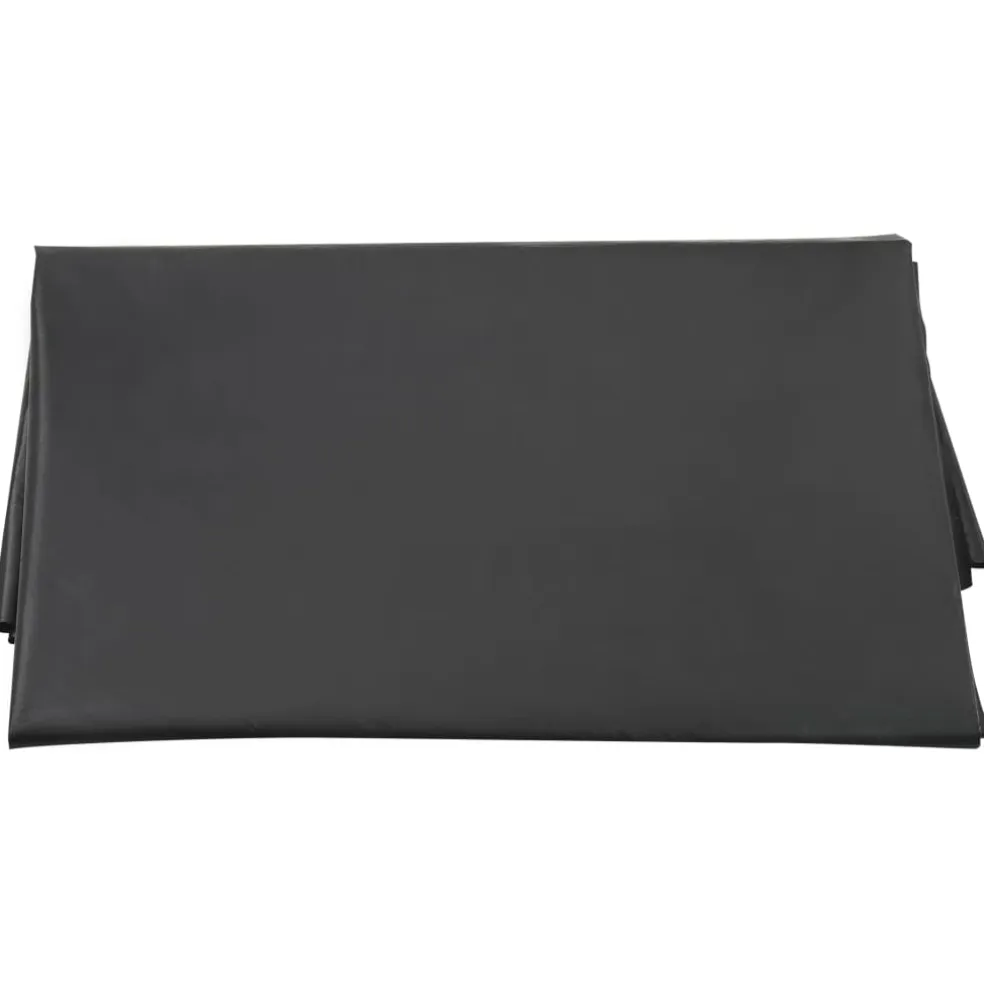 vidaXL Zandbakvoering 120x110 cm zwart