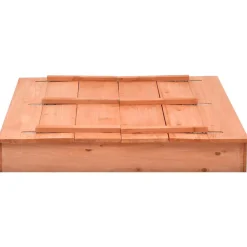 vidaXL Zandbak 95x90x15 cm vurenhout