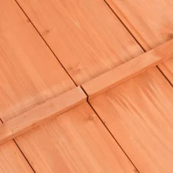 vidaXL Zandbak 95x90x15 cm vurenhout