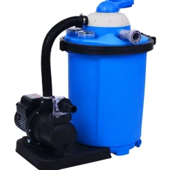 vidaXL Zandfilterpomp met timer 550 W 50 L