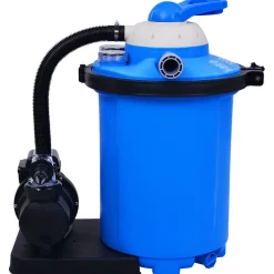 vidaXL Zandfilterpomp met timer 550 W 50 L