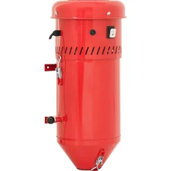 vidaXL Zandstraalstofzuiger 2 gallon Koudgewalst staal Rood