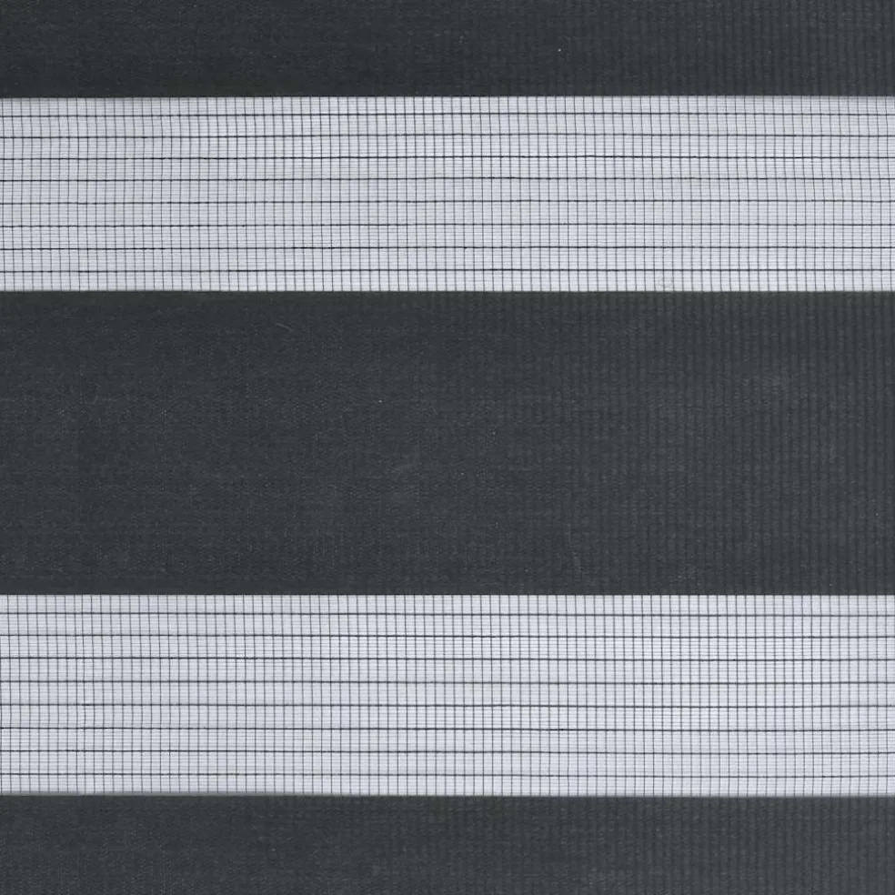 vidaXL Zebra rolgordijn 40x100 cm stofbreedte 35,9 cm zwart