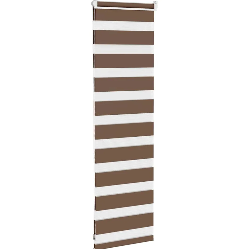 vidaXL Zebra rolgordijn 45x100 cm stofbreedte 40,9 cm marmerbeige