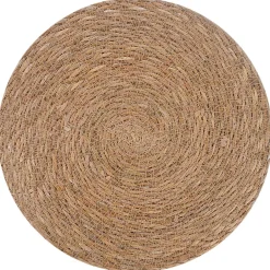vidaXL Zeegroene placemats 4 st Naturel 100% Zeegras