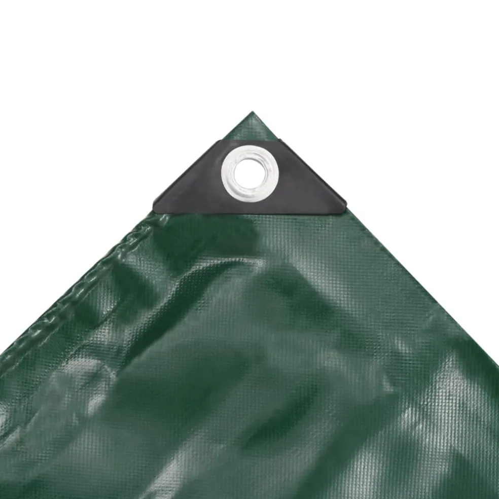vidaXL Zeilen Groen 2 x 3 m Canvas met PVC-coating
