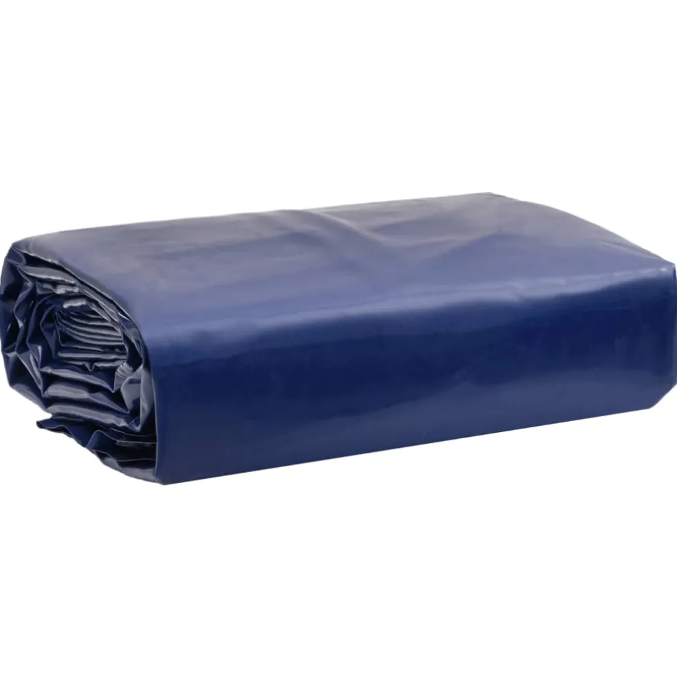 vidaXL Zeil 650g / m² Blauw 2 x 3 m Canvas met PVC-coating