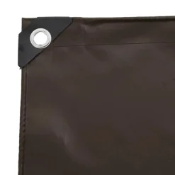 vidaXL Zeil 650g / m² Bruin 2 x 3 m Canvas met PVC-coating