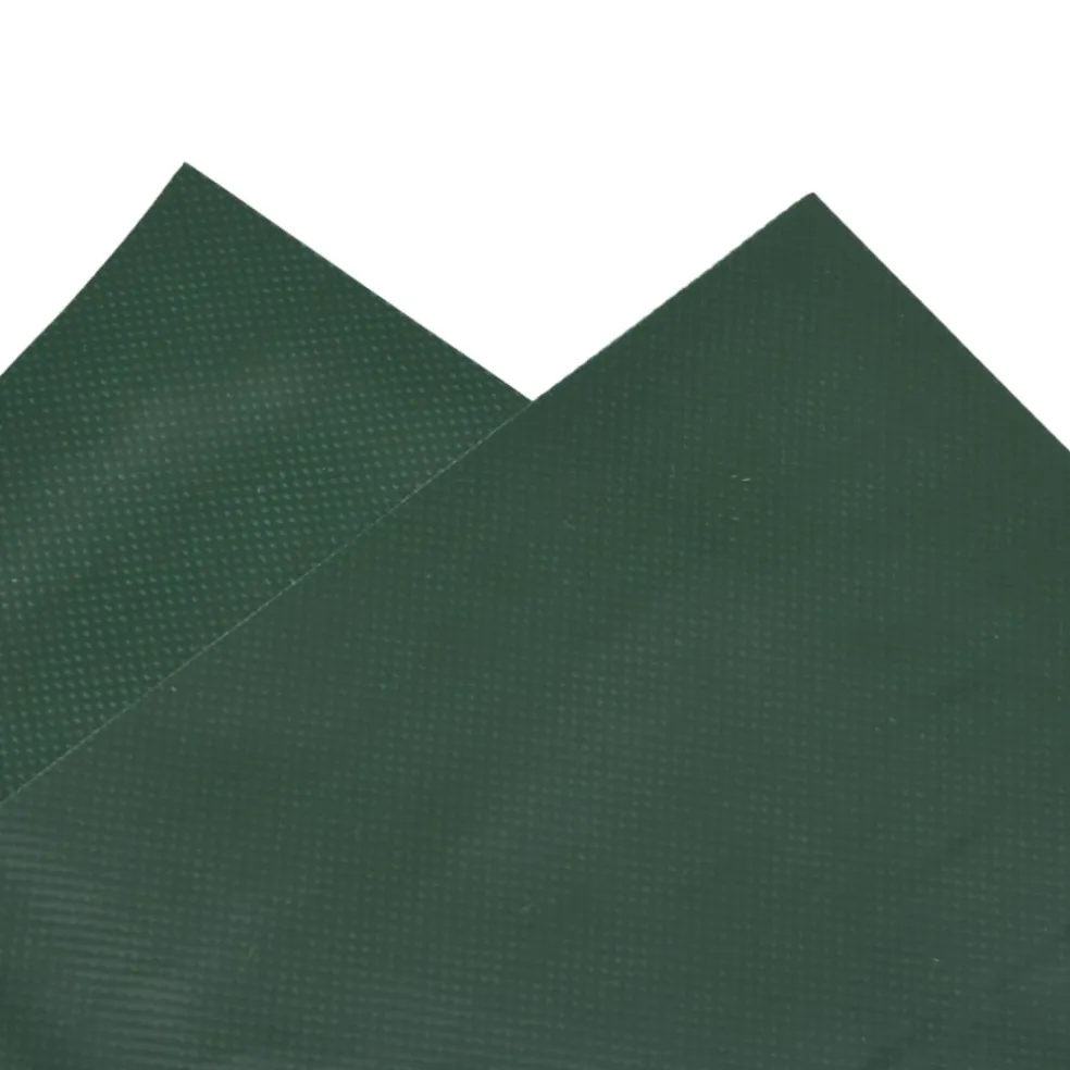 vidaXL Zeil 650g / m² Groen 2 x 3 m Canvas met PVC-coating