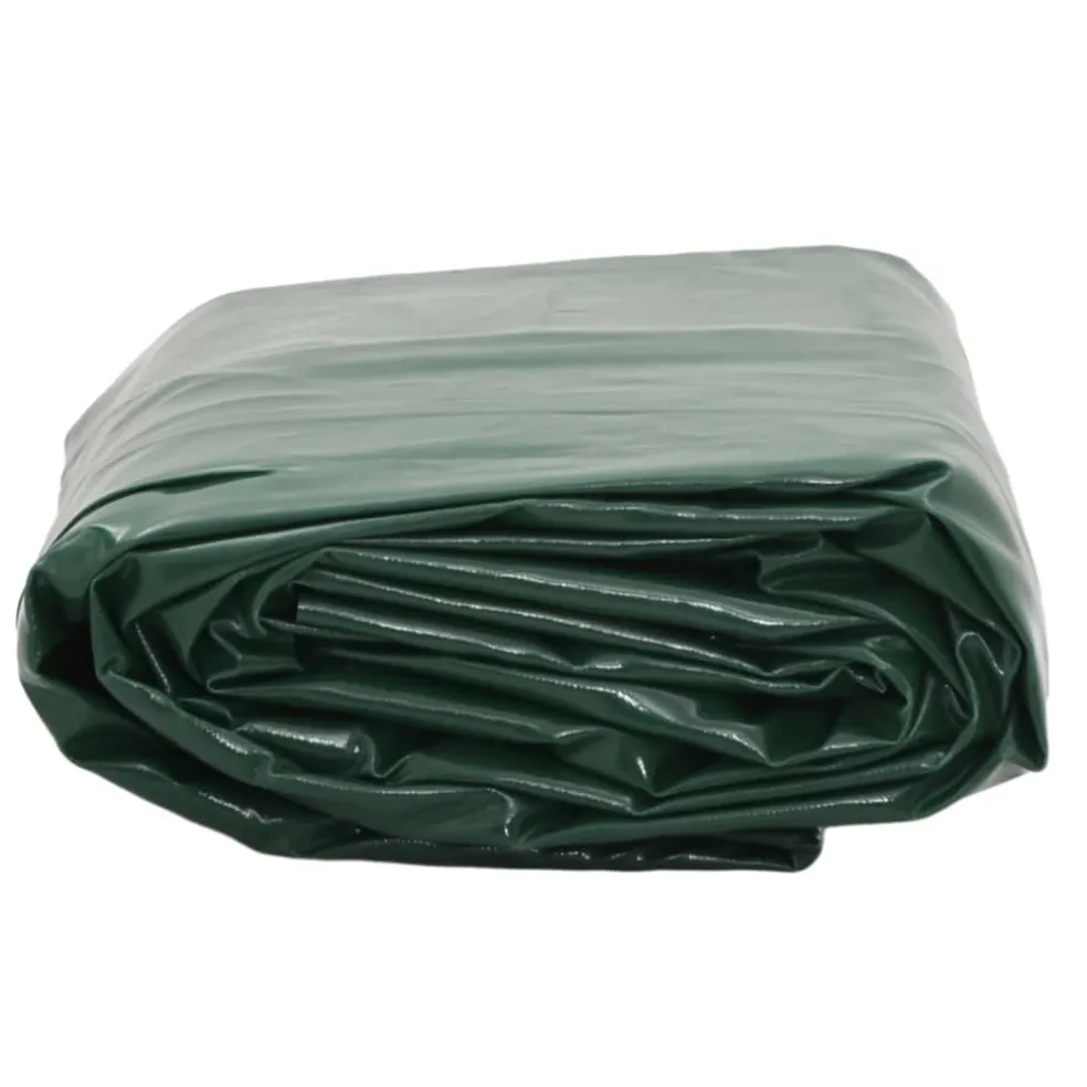 vidaXL Zeil 650g / m² Groen 2 x 3 m Canvas met PVC-coating
