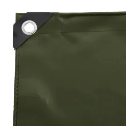 vidaXL Zeil 650g / m² Olijfgroen 2 x 3 m Canvas met PVC-coating