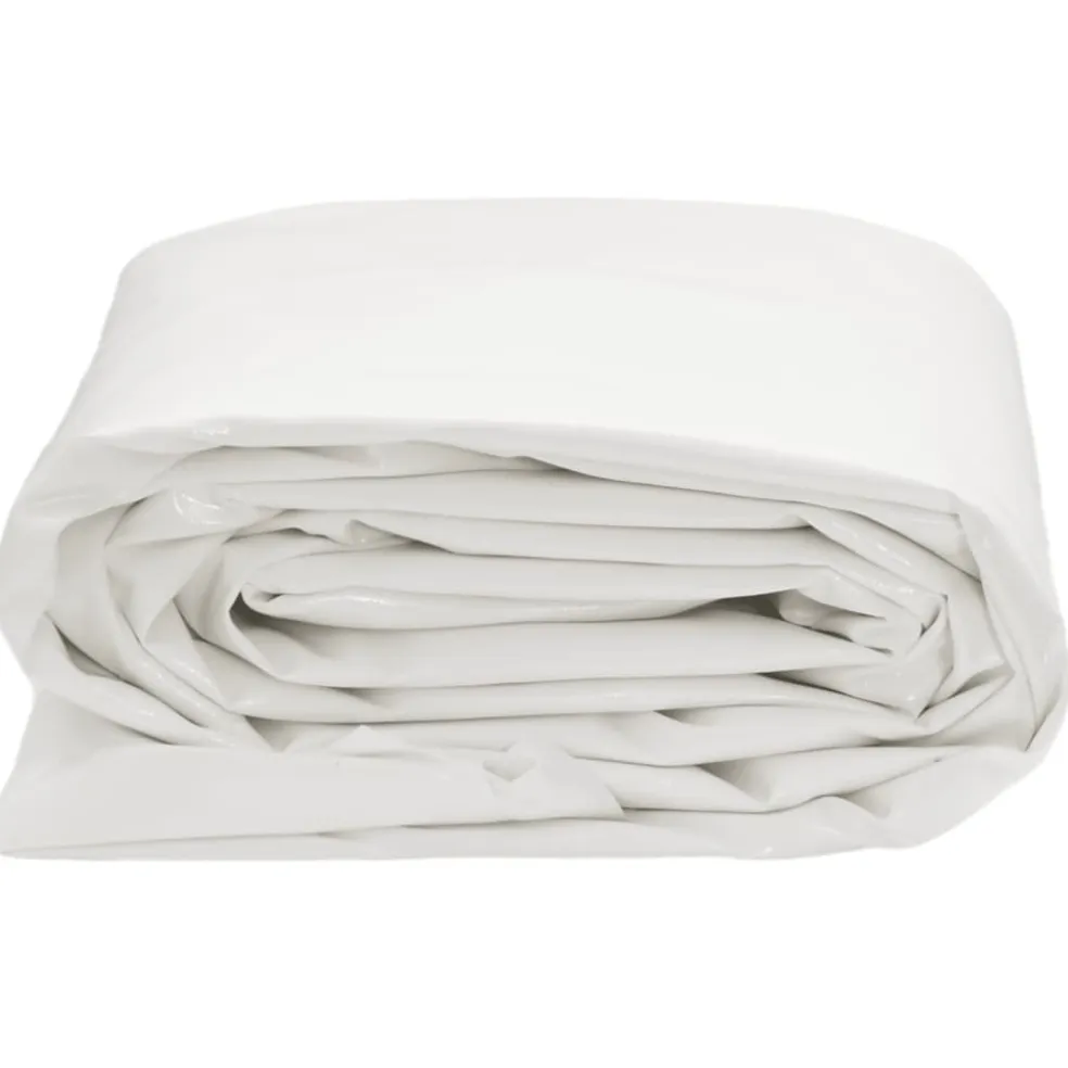 vidaXL Zeil 650g / m² Wit 2 x 3 m Canvas met PVC-coating