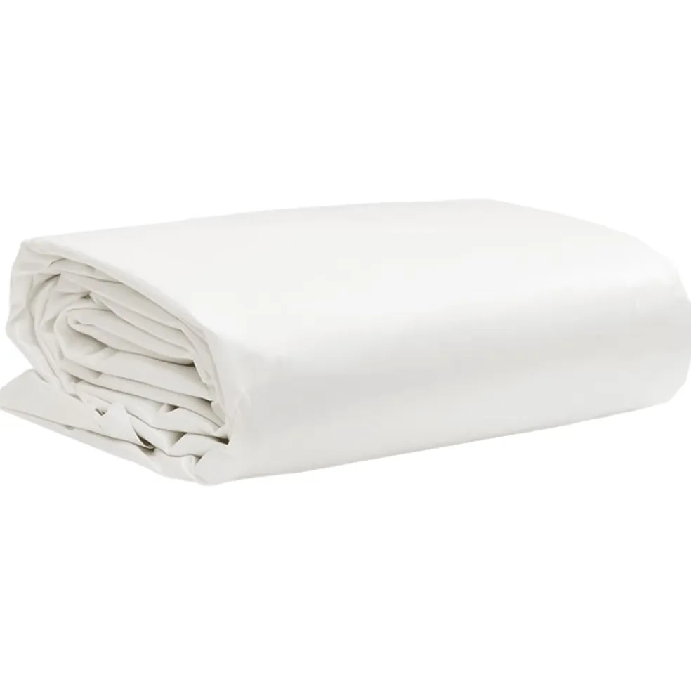 vidaXL Zeil 650g / m² Wit 2 x 3 m Canvas met PVC-coating
