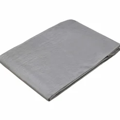vidaXL Zeil met Oogjes Lichtgrijs 2 x 3 m 90 gsm PE