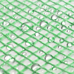 vidaXL Zeil met Oogjes 2 st Groen 1,5 x 5 m 260 gsm PE