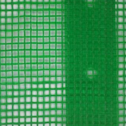 vidaXL Zeil met Oogjes 2 st Groen 1,5 x 5 m 260 gsm PE