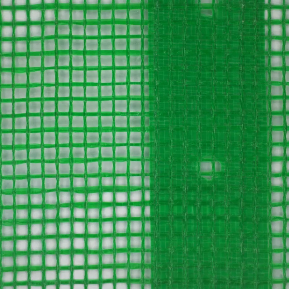 vidaXL Zeil met Oogjes 2 st Groen 1,5 x 5 m 260 gsm PE