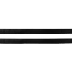 vidaXL Zelfklevende Deurborstels 2 st Wit 100 cm Aluminium Legering