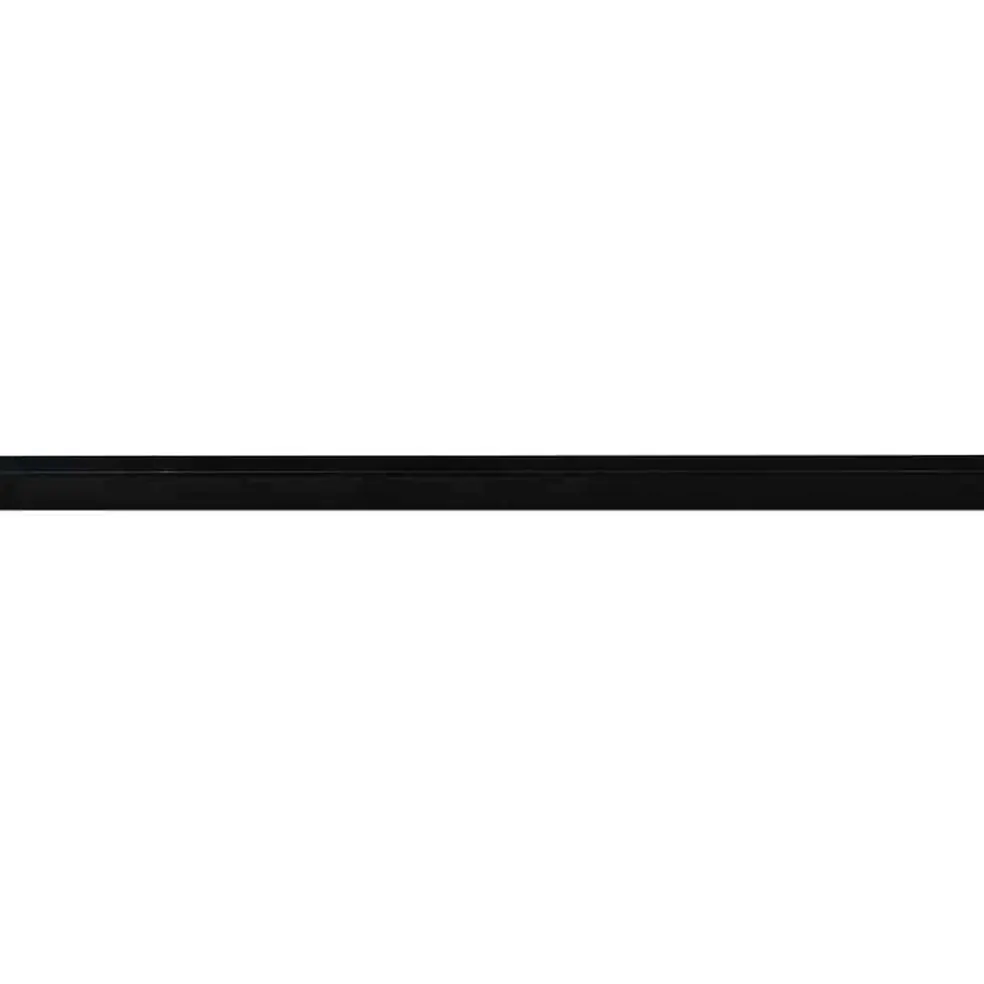 vidaXL Zelfklevende Deurborstels 2 st Zwart 100 cm Aluminium Legering