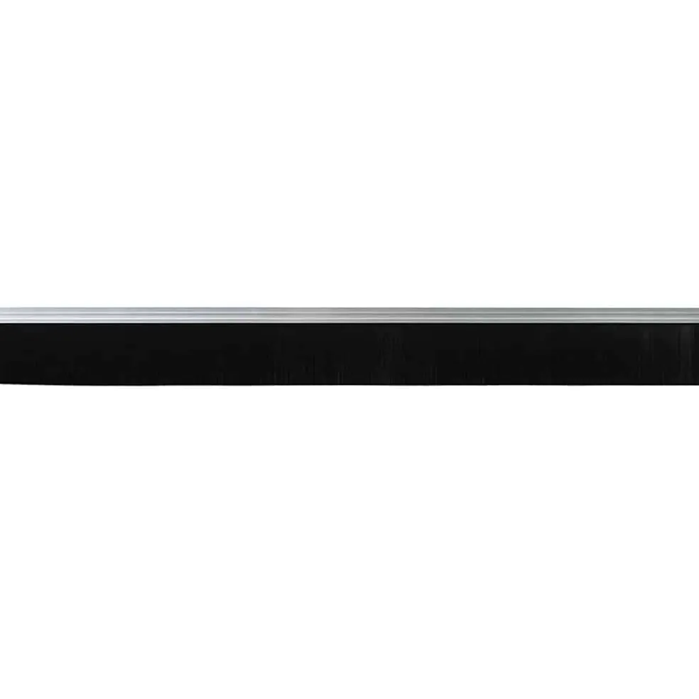 vidaXL Zelfklevende Deurborstels 2 st Zilver 100 cm Aluminium Legering