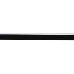 vidaXL Zelfklevende Deurborstels 2 st Wit 100 cm Aluminium Legering