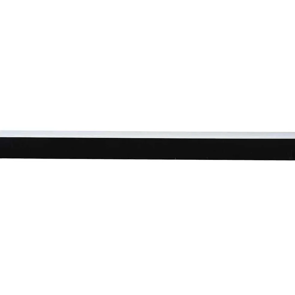 vidaXL Zelfklevende Deurborstels 2 st Wit 100 cm Aluminium Legering
