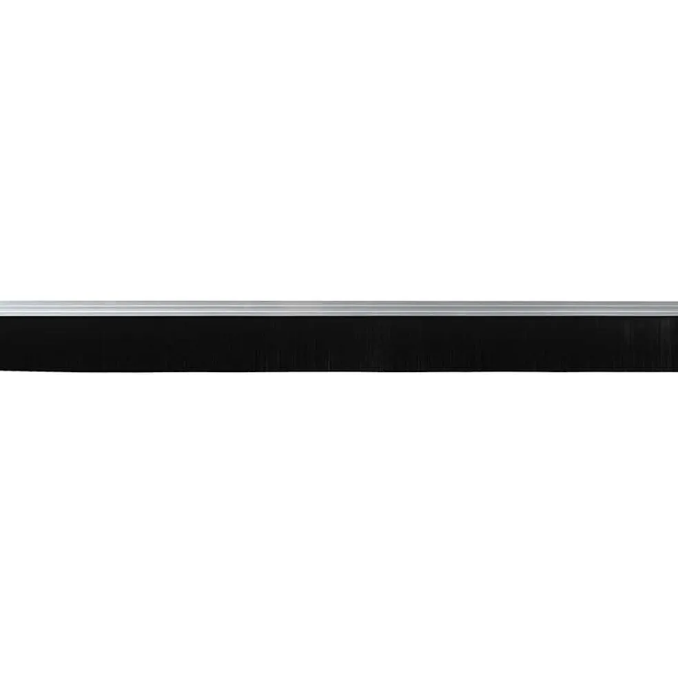 vidaXL Zelfklevende Deurborstels 2 st Zilver 100 cm Aluminium Legering