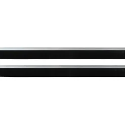 vidaXL Zelfklevende Deurborstels 2 st Zilver 100 cm Aluminium Legering