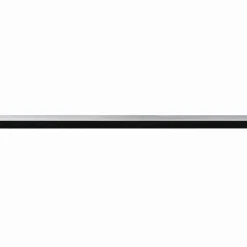 vidaXL Zelfklevende Deurborstels 2 st Zwart 100 cm Aluminium Legering