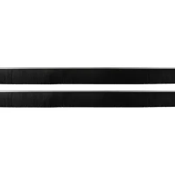 vidaXL Zelfklevende Deurborstels 2 st zilver 100 cm Aluminium Legering