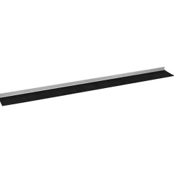 vidaXL Zelfklevende Deurborstels 2 st zilver 100 cm Aluminium Legering